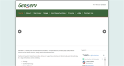 Desktop Screenshot of geoservsolutions.com